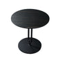 Table basse rond avec des accents en métal pierre moderne 20,9 '' table de cocktails