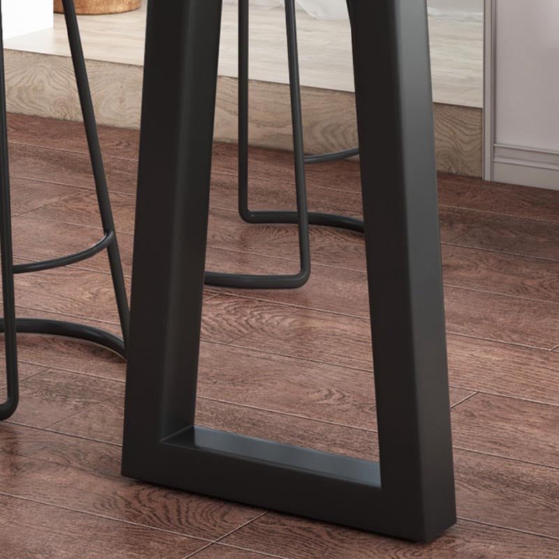 Living Room Solid Wood Counter Wine Table Sled Modern Natural Bar Height Pub Table Clearhalo 'Bar Furniture' 'Bar Tables' 'bar_tables' 'furn' 'furn_bar_tables' 'Furniture' 'Kitchen & Dining Furniture' 5130481