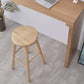 Sala de estar Simple Wood Barstool de 4 patas taburete con pedal