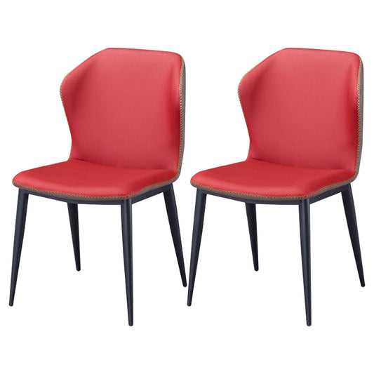 Modern Extendable Dining Furniture Set 1/2/7/9 Pieces Round Dining Table Set 2 Red Chairs