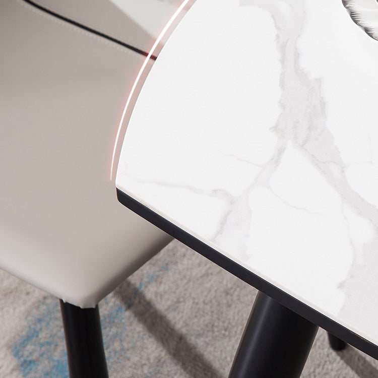 Modern Extendable Dining Furniture Set 1/2/7/9 Pieces Round Dining Table Set