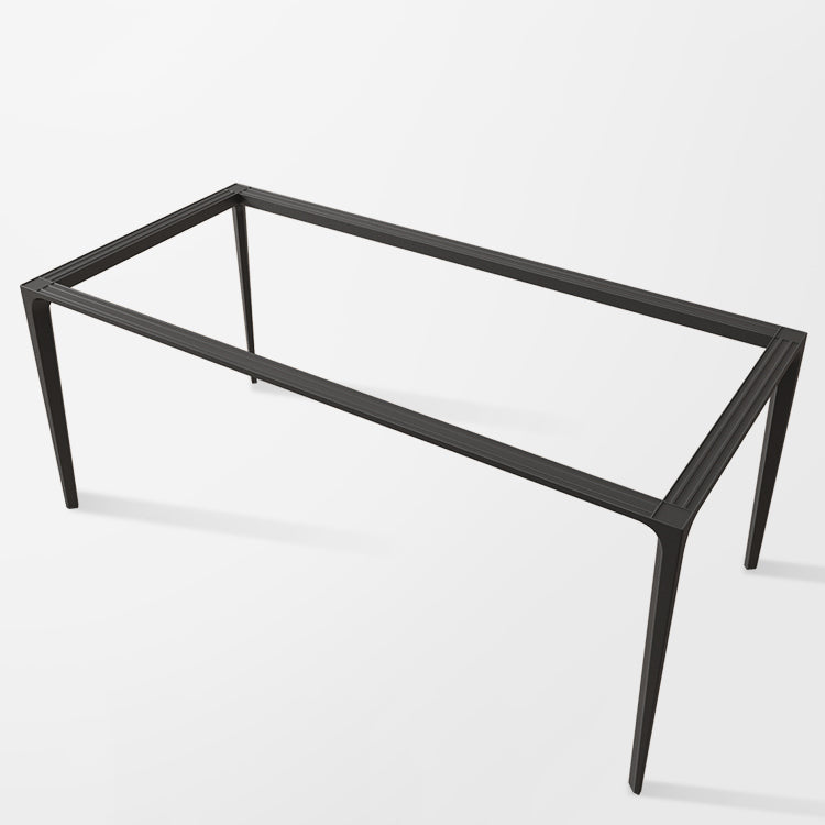 Mesa de comedor de estilo moderno Mesa rectangular de piedra sinterizada para el hogar