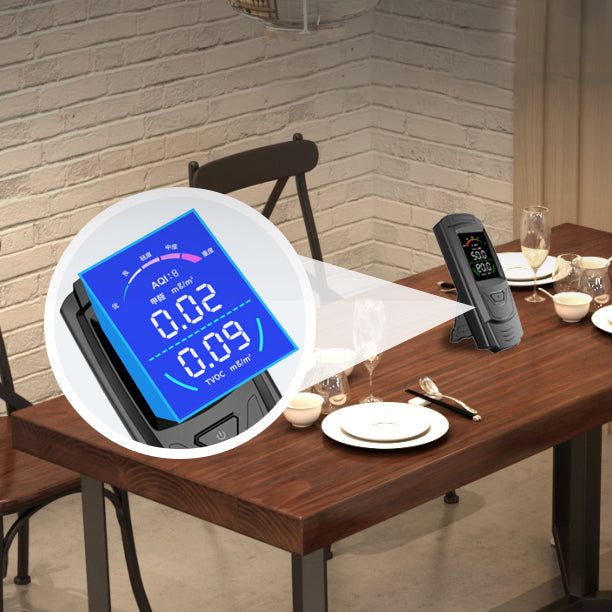 Rectangle Solid Wood Dining Table Industrial Style Brown Dining Table with Black Frame