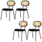 Industrial Dining Room Side Chairs Metal Open Back Chair for Kitchen