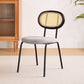 Industrial Dining Room Side Chairs Metal Open Back Chair for Kitchen