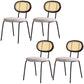 Industrial Dining Room Side Chairs Metal Open Back Chair for Kitchen