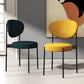 Contemporary Open Back Side Chair Upholstered Dining Chair for Indoor