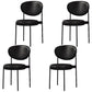 Contemporary Open Back Side Chair Upholstered Dining Chair for Indoor