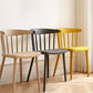 Plastic eigentijdse zijstoel Windsor Back Indoor-Outdoor Stoel