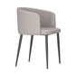 Dining Room Side Chairs Contemporary Arm Kitchen Chair for Home Light Gray 1 Piece Clearhalo 'Dining Chairs' 'Dining Tables & Seating' 'dining_chair' 'furn' 'furn_dining_chair' 'Furniture' 'Kitchen & Dining Furniture' 5132078