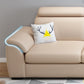 Modern Fabric/Faux Leather Sofa & Chaise with Storage for Living Room