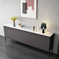 Sideboard in legno ingegnerizzato in stile glam per soggiorno