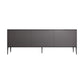 Sideboard in legno ingegnerizzato in stile glam per soggiorno