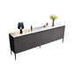Sideboard in legno ingegnerizzato in stile glam per soggiorno