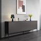 Sideboard in legno ingegnerizzato in stile glam per soggiorno