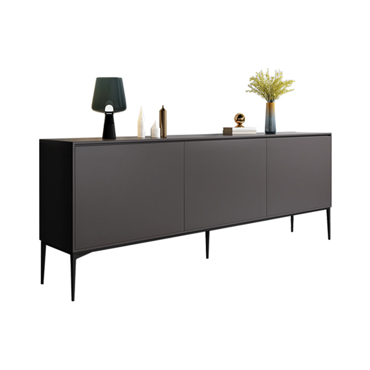 Sideboard in legno ingegnerizzato in stile glam per soggiorno