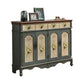Sideboard in legno in stile glam con cassetti da pranzo server per cucina