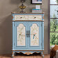 Sideboard in legno in stile glam con cassetti da pranzo server per cucina