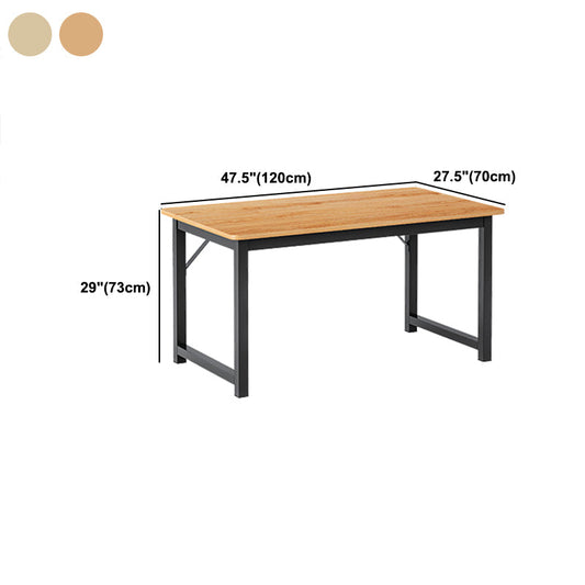 Contemporary Style Office Desk Rectangular Writing Desk for Home and Office