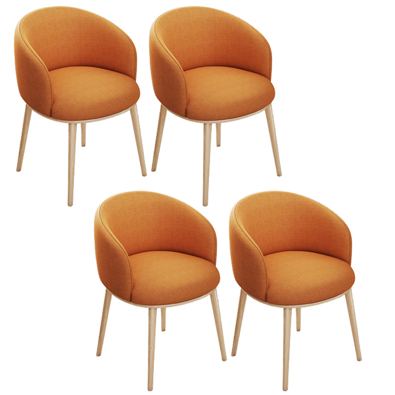 Silla de oficina en casa sin brazo silla de mesa baja moderna sin ruedas