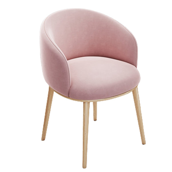 Silla de oficina en casa sin brazo silla de mesa baja moderna sin ruedas