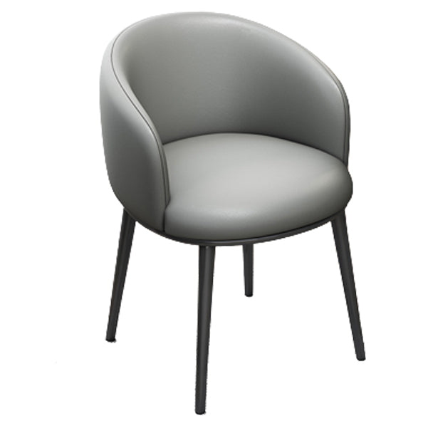 Silla de oficina en casa sin brazo silla de mesa baja moderna sin ruedas