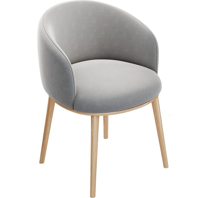 Silla de oficina en casa sin brazo silla de mesa baja moderna sin ruedas