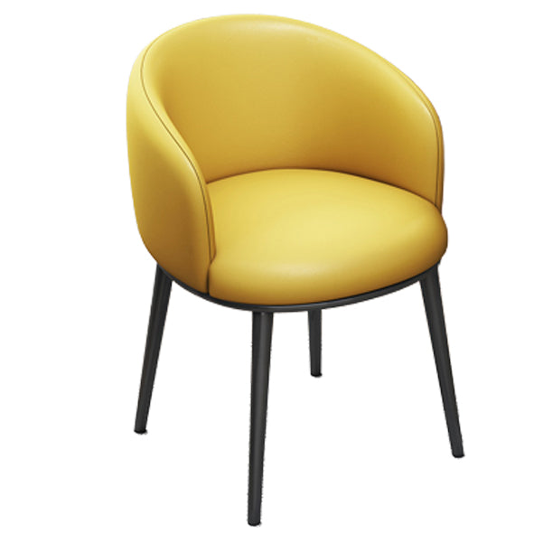 Silla de oficina en casa sin brazo silla de mesa baja moderna sin ruedas