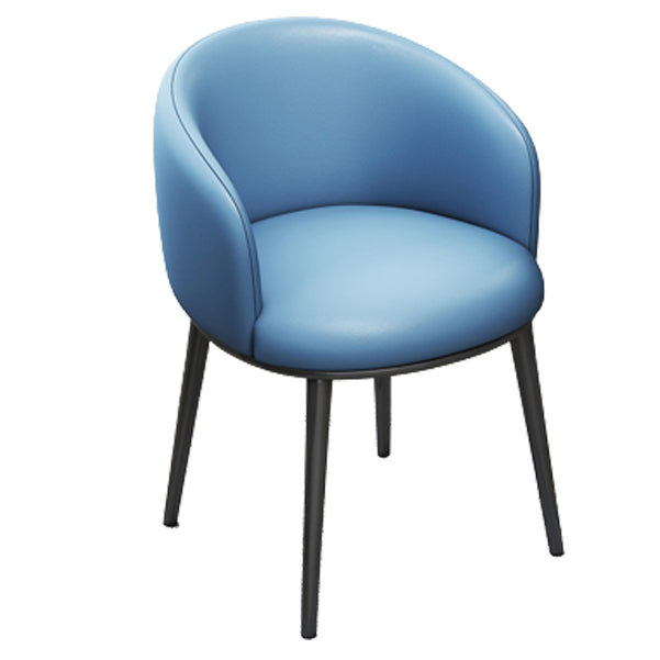 Silla de oficina en casa sin brazo silla de mesa baja moderna sin ruedas