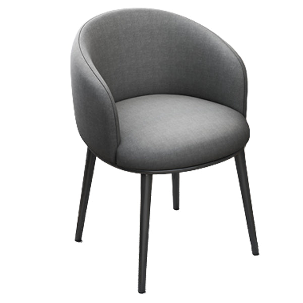 Silla de oficina en casa sin brazo silla de mesa baja moderna sin ruedas