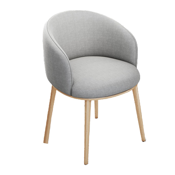 Silla de oficina en casa sin brazo silla de mesa baja moderna sin ruedas