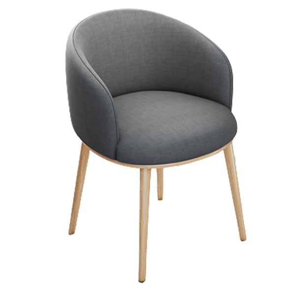 Silla de oficina en casa sin brazo silla de mesa baja moderna sin ruedas