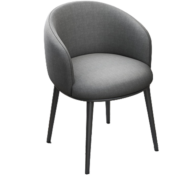 Silla de oficina en casa sin brazo silla de mesa baja moderna sin ruedas