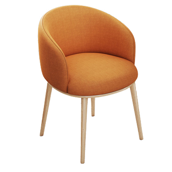 Silla de oficina en casa sin brazo silla de mesa baja moderna sin ruedas