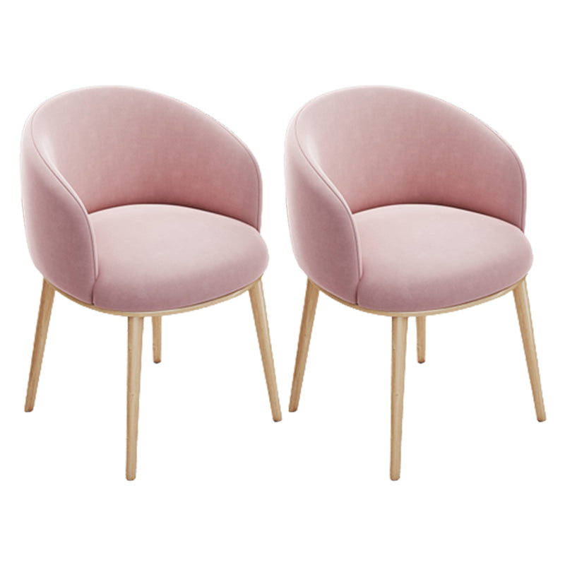 Silla de oficina en casa sin brazo silla de mesa baja moderna sin ruedas