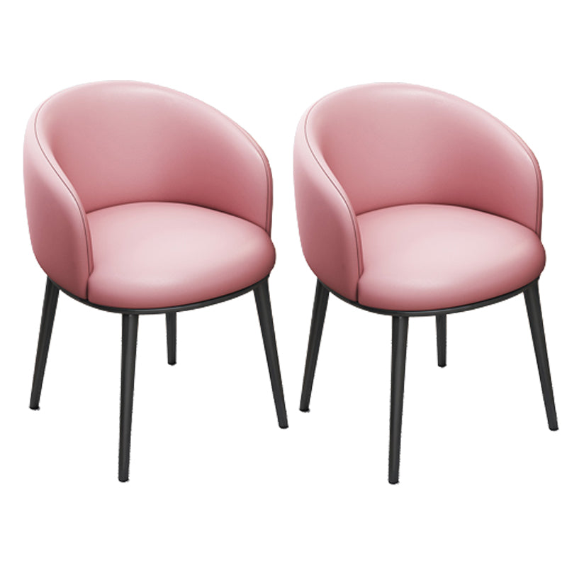 Silla de oficina en casa sin brazo silla de mesa baja moderna sin ruedas