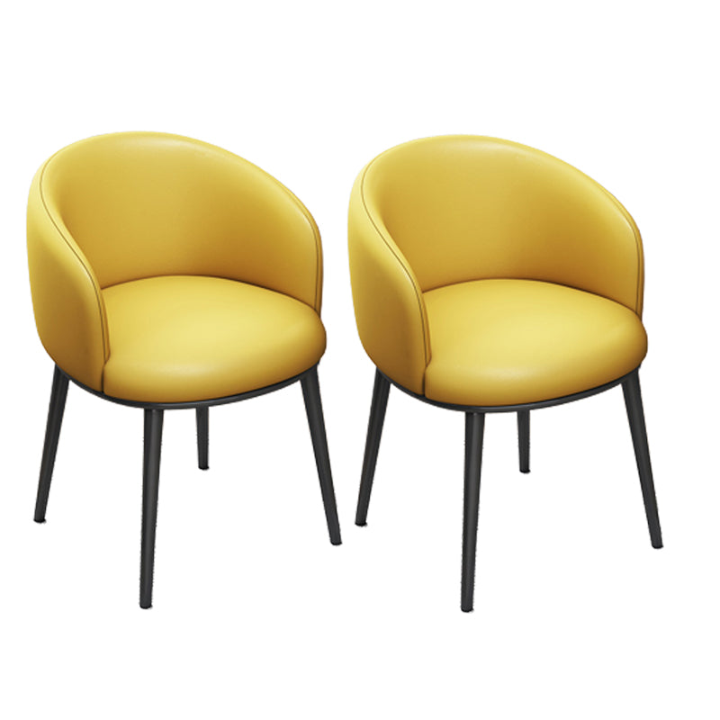 Silla de oficina en casa sin brazo silla de mesa baja moderna sin ruedas