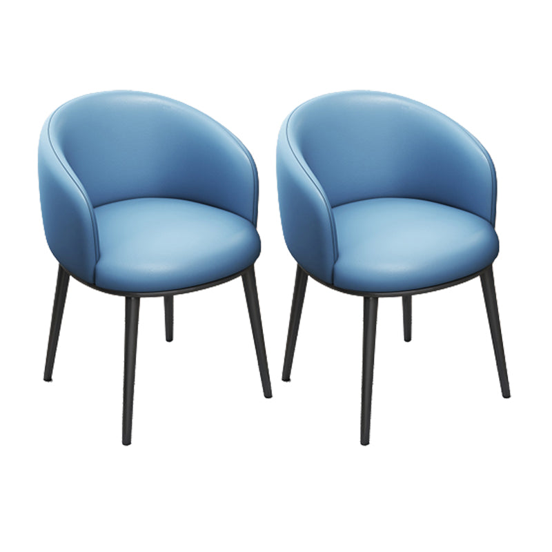 Silla de oficina en casa sin brazo silla de mesa baja moderna sin ruedas