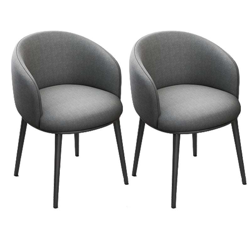 Silla de oficina en casa sin brazo silla de mesa baja moderna sin ruedas