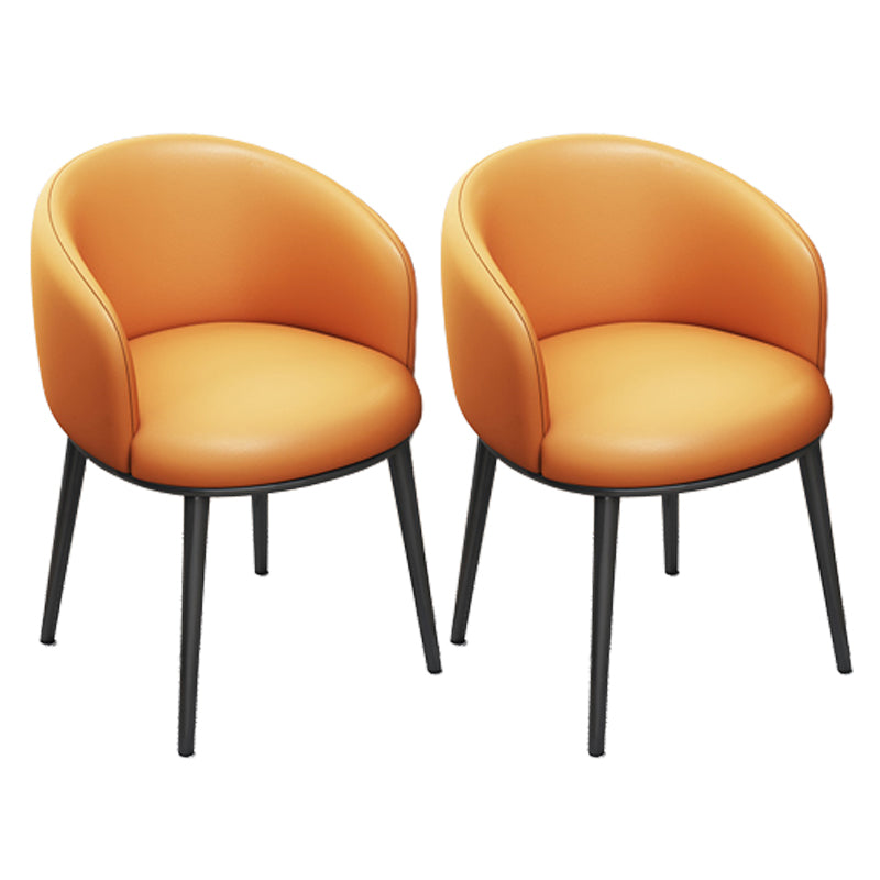 Silla de oficina en casa sin brazo silla de mesa baja moderna sin ruedas