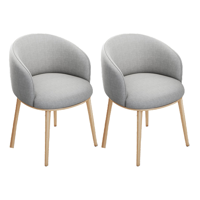 Silla de oficina en casa sin brazo silla de mesa baja moderna sin ruedas