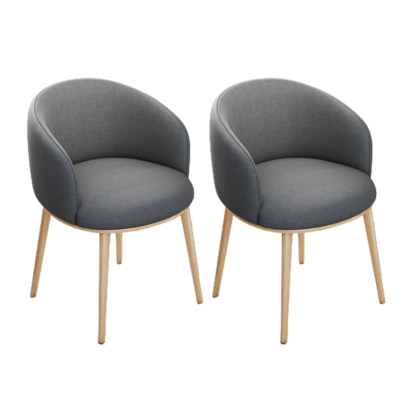 Silla de oficina en casa sin brazo silla de mesa baja moderna sin ruedas