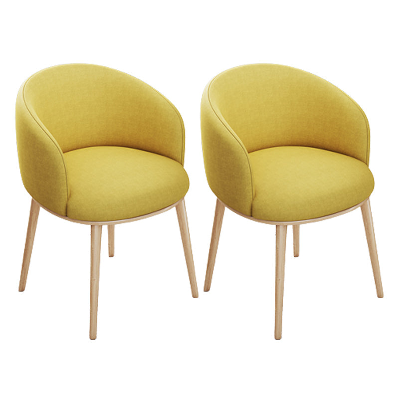 Silla de oficina en casa sin brazo silla de mesa baja moderna sin ruedas