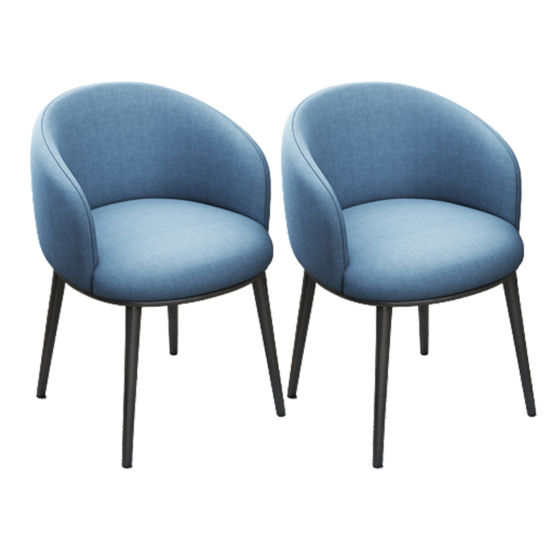 Silla de oficina en casa sin brazo silla de mesa baja moderna sin ruedas