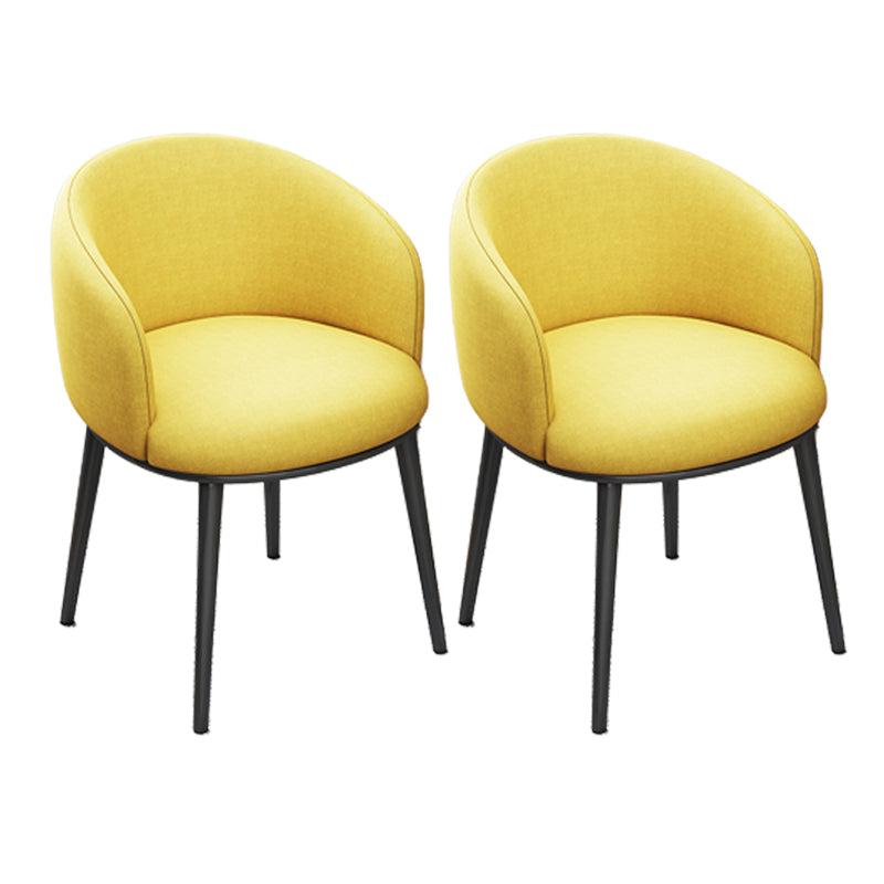 Silla de oficina en casa sin brazo silla de mesa baja moderna sin ruedas