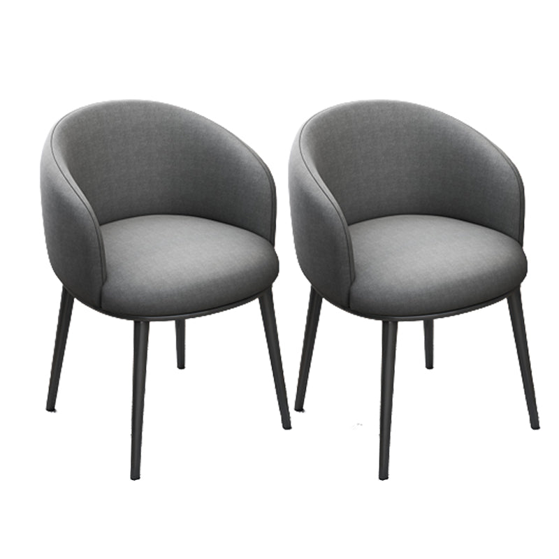 Silla de oficina en casa sin brazo silla de mesa baja moderna sin ruedas