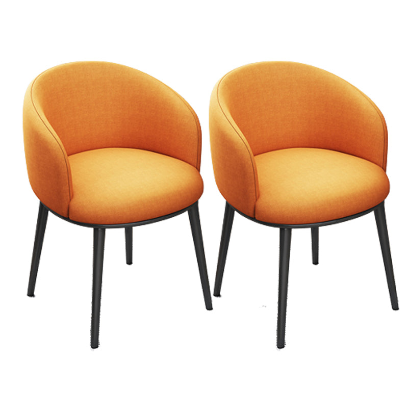 Silla de oficina en casa sin brazo silla de mesa baja moderna sin ruedas