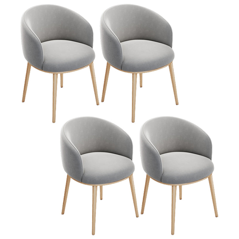 Silla de oficina en casa sin brazo silla de mesa baja moderna sin ruedas