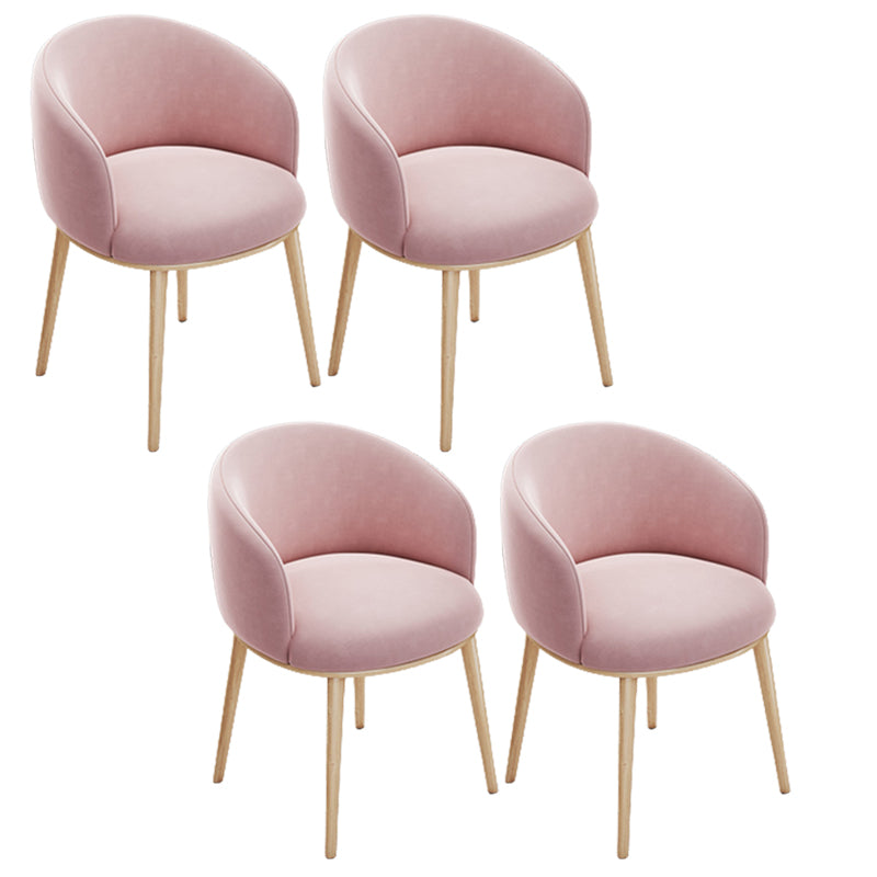 Silla de oficina en casa sin brazo silla de mesa baja moderna sin ruedas