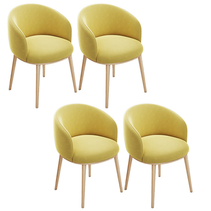 Silla de oficina en casa sin brazo silla de mesa baja moderna sin ruedas